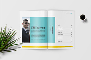 Fourty - Annual Business Template