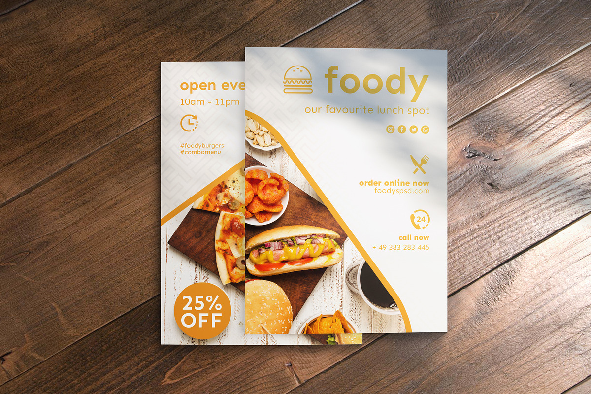 Bifold Brochure Mockup set, a Print Template by ItemBridge (Photo 5 of 8)