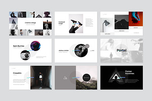 Portal Keynote Presentation Template