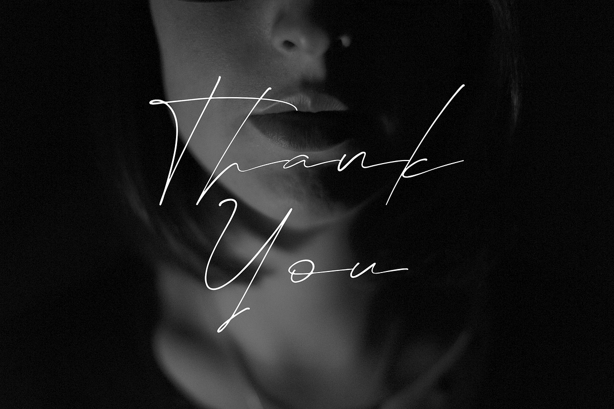 Black Matteo, a Script Font by Integritype Studio (Photo 8 of 8)