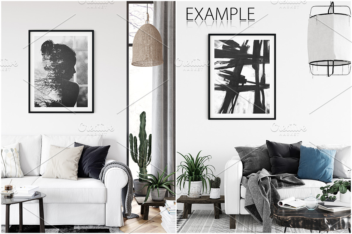 Frames & Walls Scandinavian Bundle-3, a Print Template by Yuri-U (Photo 35 of 42)