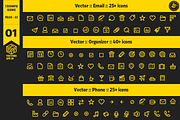 Triumph Icons Pack 07, a Graphic by Idette Designs™ (Thumbnail 1 of 3)