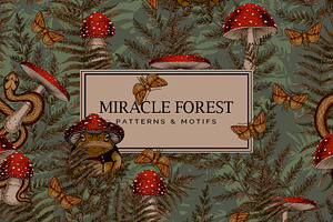 MIRACLE FOREST - Patterns & Motifs