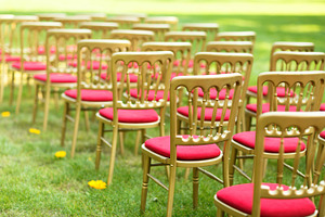 Rows of chairs
