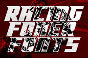 Racing Foner Bold Sport Font Series, a Font by Multype Studio (Thumbnail 8 of 9)