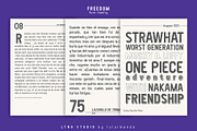 FREEDOM font family, a Sans Serif Font by LTNG STUDIO (Thumbnail 7 of 12)