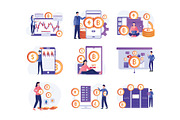 Blockchain Vector Illustration Pack, a Finance Illustration by Vector Portal (Thumbnail 3 of 6)