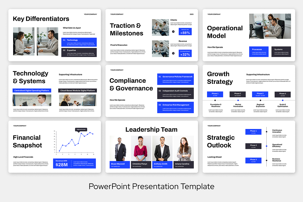 Business Overview Powerpoint, a Presentation Template by Sixtemp (Photo 3 of 3)