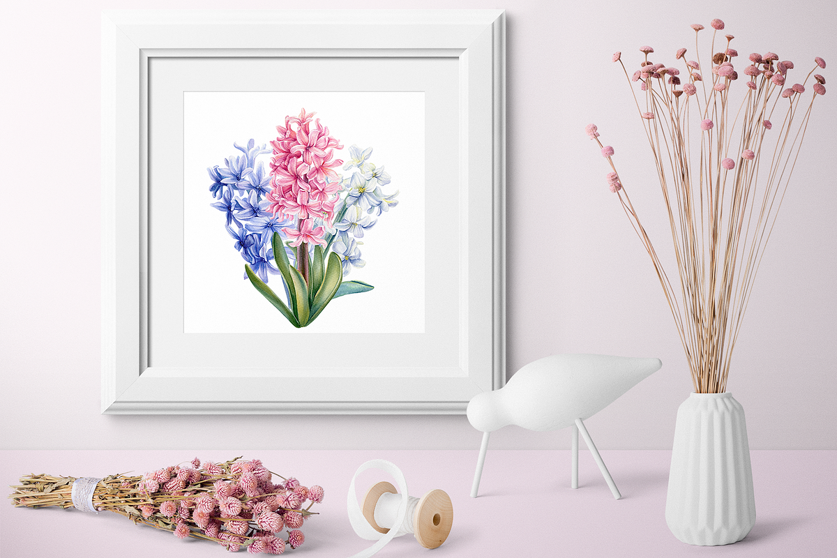 Floral painting spring bouquet, an Illustration by Hanna Hryharenka (Photo 14 of 14)
