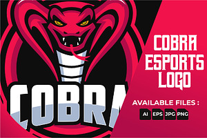 King Cobra Esports Logo Templates