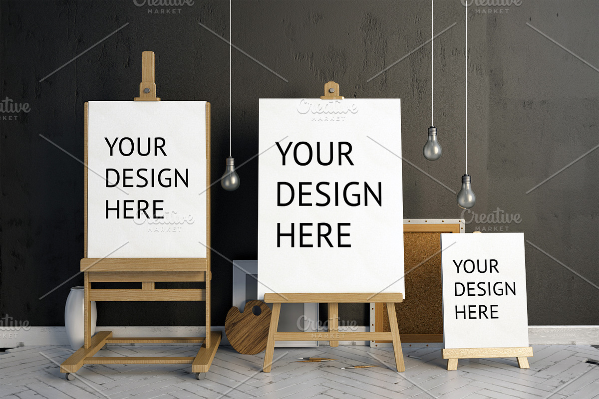 installation with canvas, a Print Template by ChromiumHeart (Photo 4 of 5)