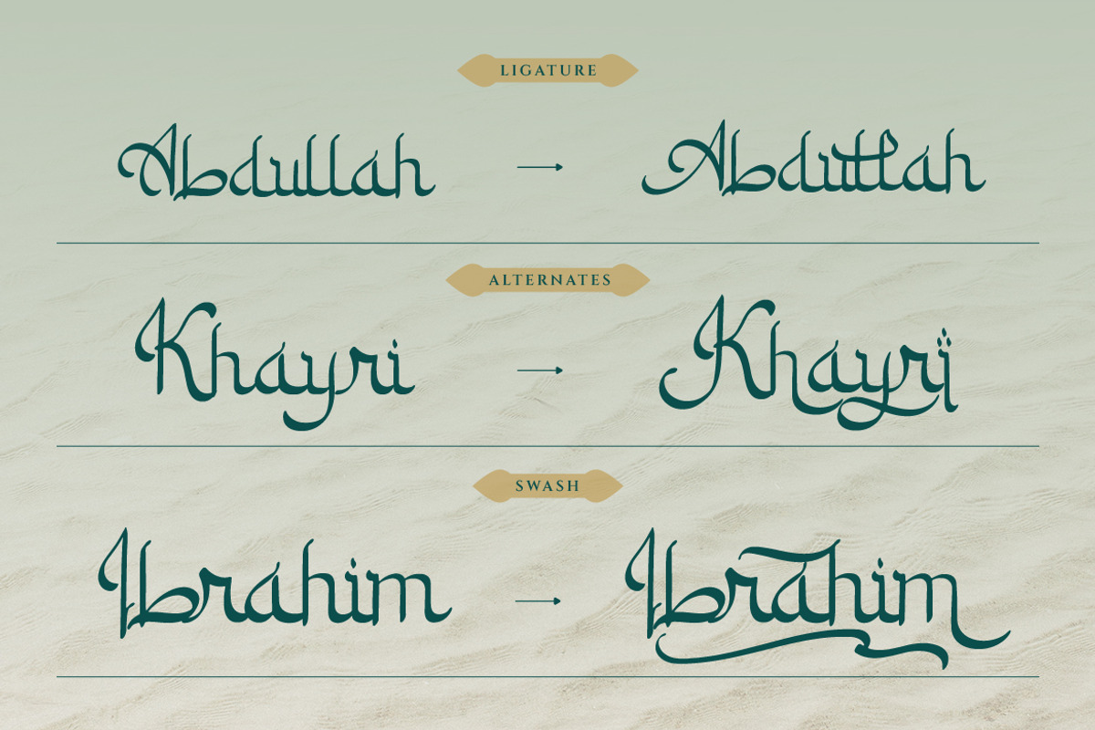 Rahma, a Script Font by kerismaker (Photo 8 of 12)
