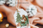 Cute Christmas Clipart – 53 PNG, a Seasonal Illustration by OKArtHub (Thumbnail 8 of 9)