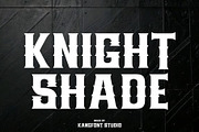 Knightshade – Blackletter Font, a Blackletter Font by kangfont Studio (Thumbnail 1 of 10)