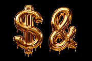 Golden Drip Font, a Handwritten Font by Handmadefont (Thumbnail 4 of 14)