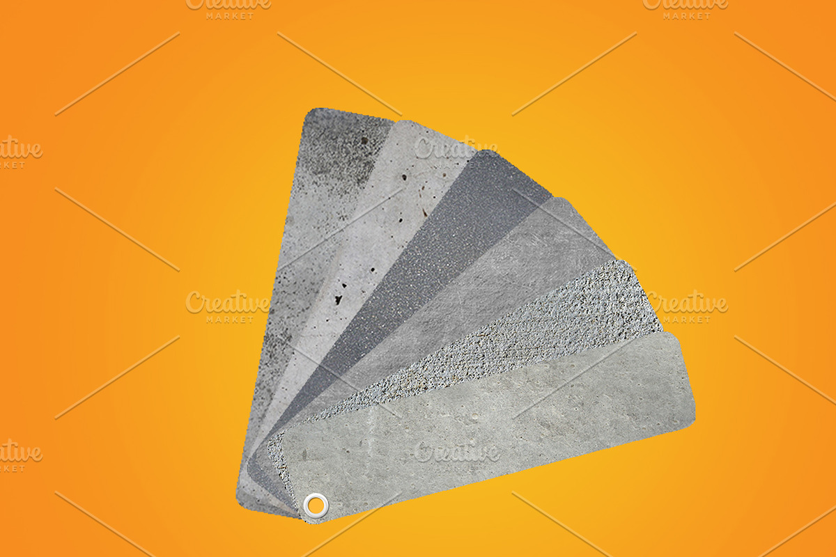 6 HD Seamless Concrete Textures, a Texture Graphic by Predrag Dimitrijevic (Photo 1 of 7)