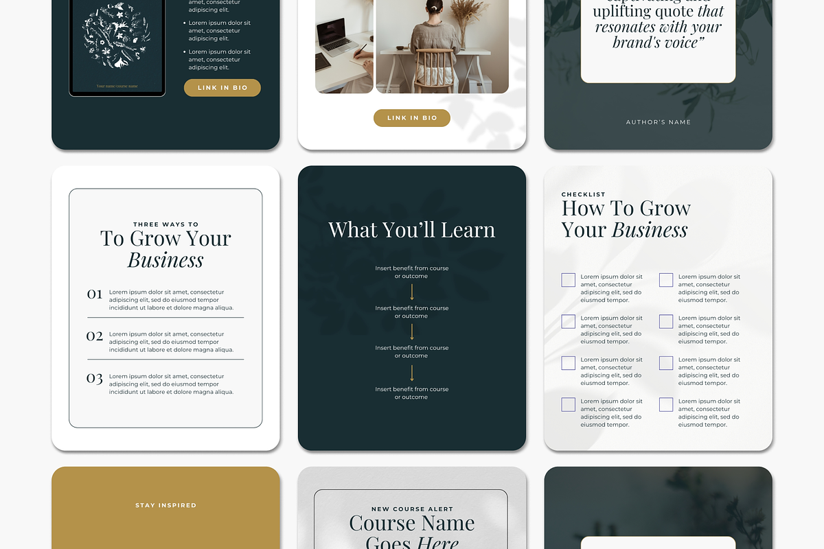 Sawyer Social Media Canva Templates preview 2
