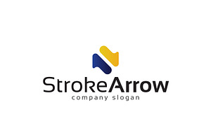 Stroke Arrow Logo