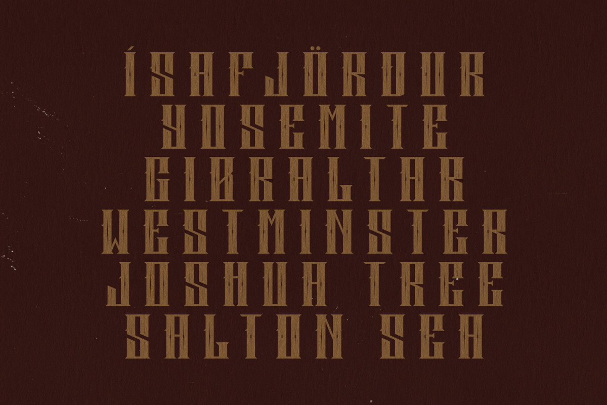 Pariah, a Font by Chad Palmer Designs (Photo 6 of 6)