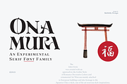 Onamura - Experimental Japan Font, a Handwriting Font by Balibilly Design