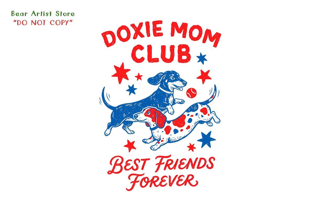 Whimsical Dog Mom Cat Mom Pet Lover, an Animal Illustration by GlitterCraft (Photo 18 of 21)