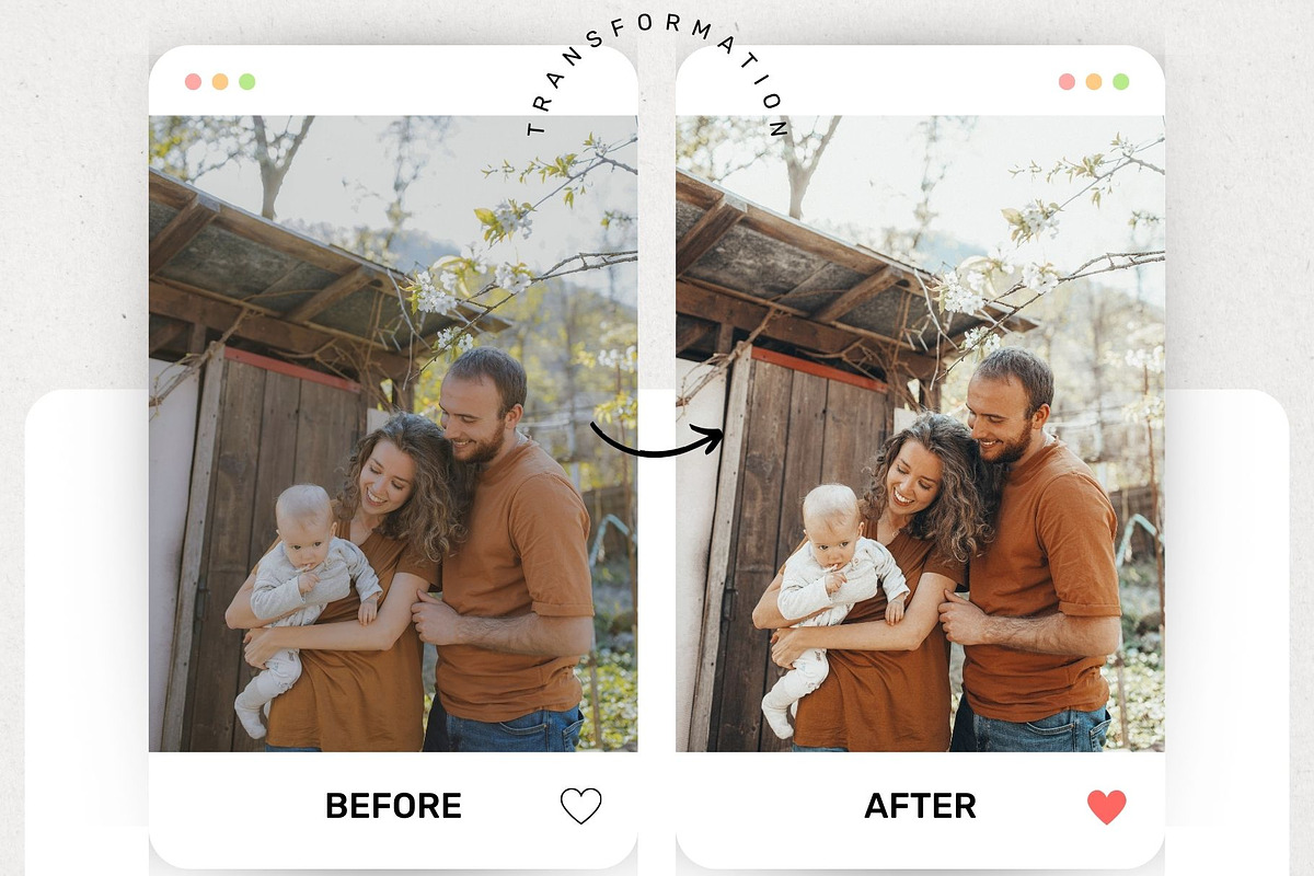 No Filter Lightroom Presets and LUTs, a Brushes & More by presetsroom (Photo 6 of 13)