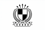 Royal Shield Logo Template Vector, an Illustration by Amazin_art (Thumbnail 3 of 18)
