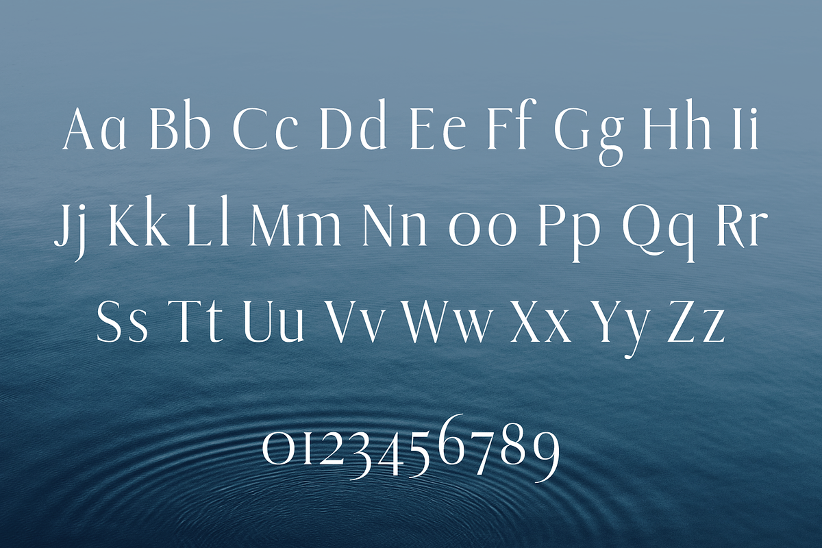 Echelon || A Modern Serif Typeface preview 5