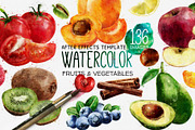 Watercolor Fruits - After Effects, a Templates & Theme by ConceptCafe (Thumbnail 1 of 14)