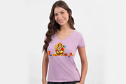 Ganesha PSD Design – God of Wisdom, a Graphic by &LAMS (Thumbnail 3 of 4)