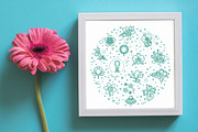 Line Nature Icons Set, an Outline Icon by Tettygreen (Thumbnail 10 of 16)