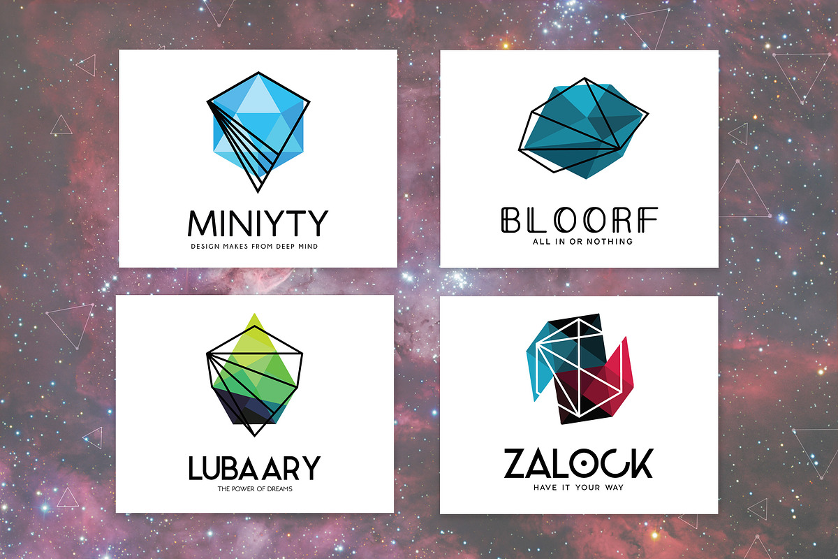 Futuristic & Geometric Logos Bundle, a Branding & Logo Template by AN Productions (Photo 31 of 47)