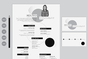 Resume Template & Business Card