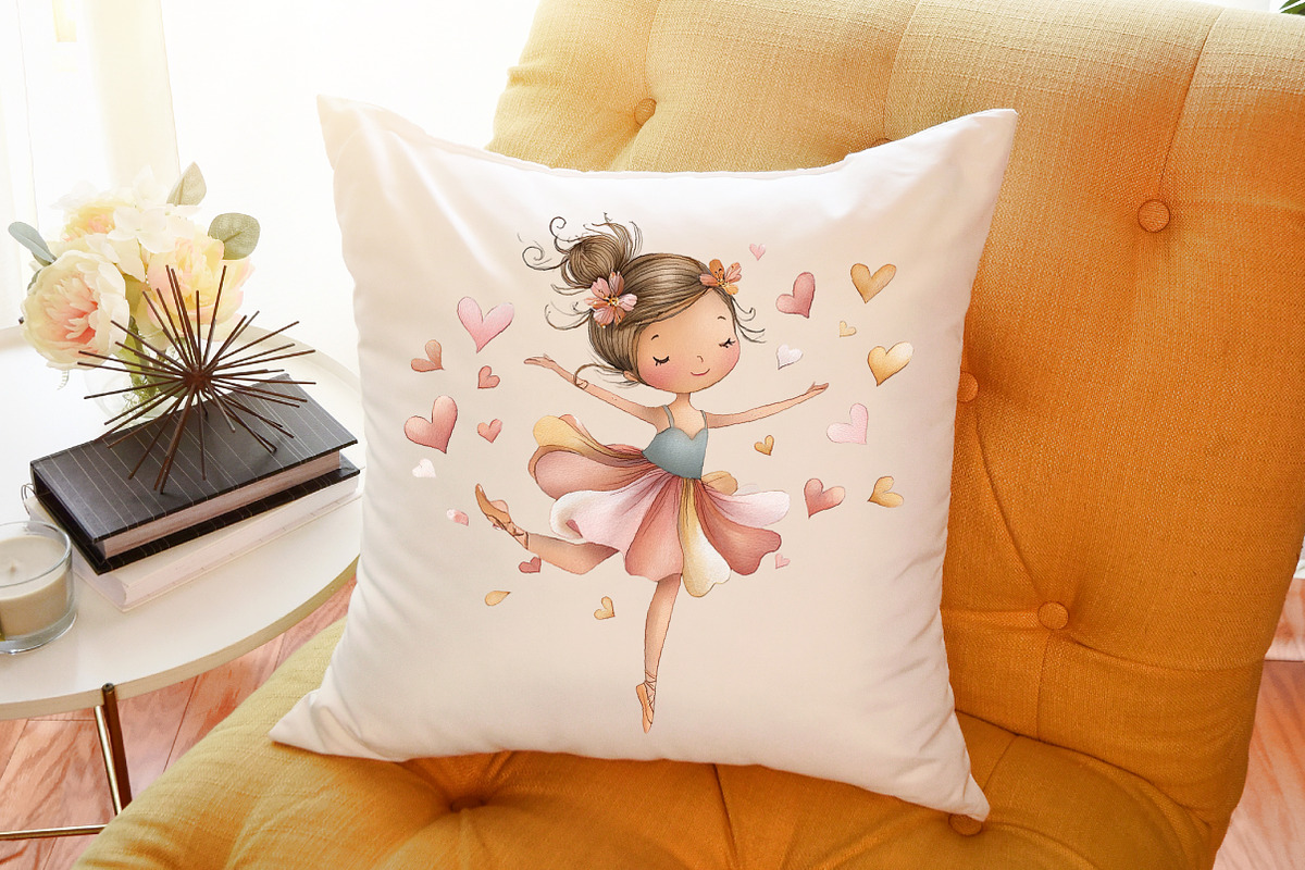 Watercolor Fairy Valentine's PNG Cli, an Illustration by Sublimation Artist (Photo 6 of 6)