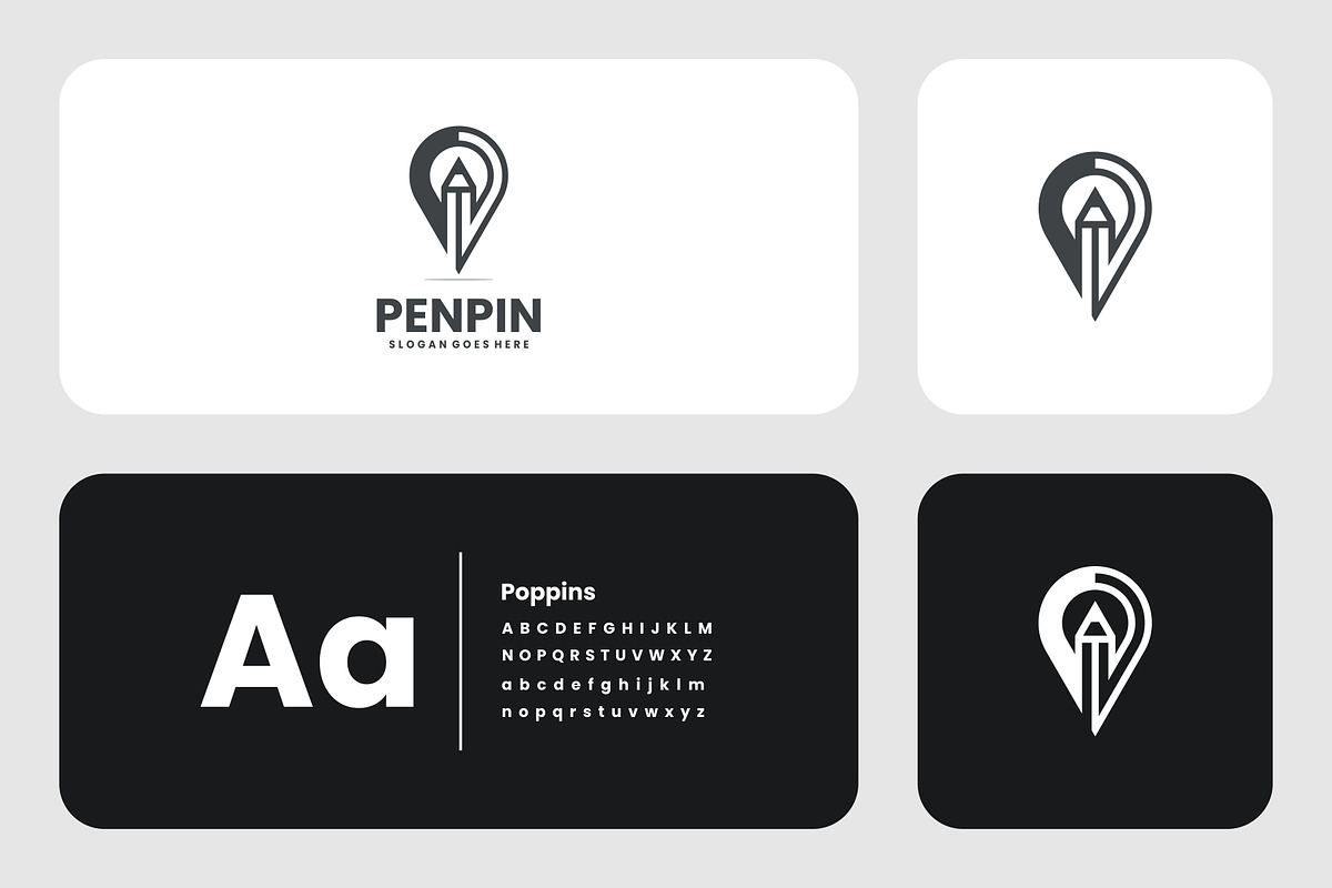 Minimalist Pencil Logo Design, a Branding & Logo Template by Artnivora.Std (Photo 2 of 3)