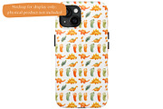 Cute Dinosaur Clipart + Patterns, an Animal Illustration by Nicole Branger Art (Thumbnail 23 of 27)