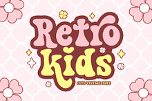 Retro Kids - Cute Vintage Font