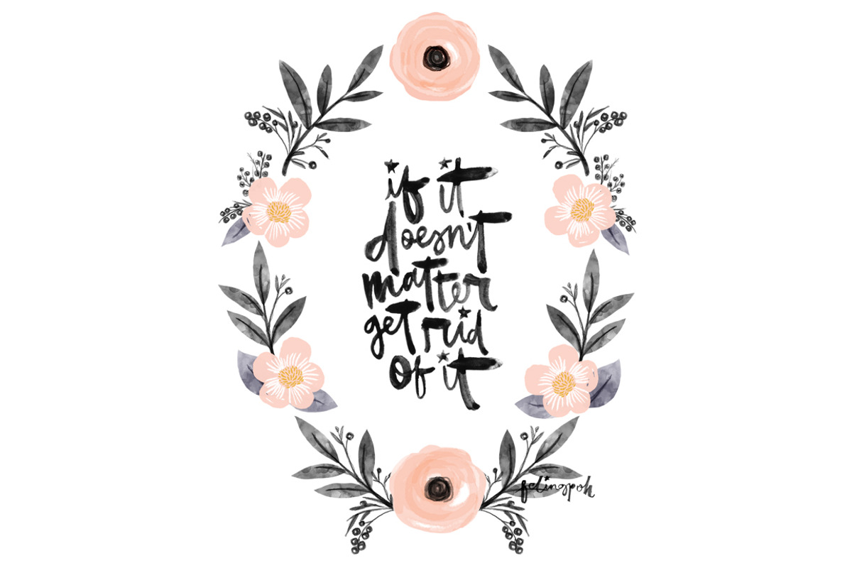Watercolor Floral Wreath 3, an Illustration by hellopop design (Photo 1 of 3)