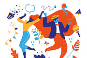 Fiesta Forever, a Person Illustration by Hurcastock! (Thumbnail 13 of 14)