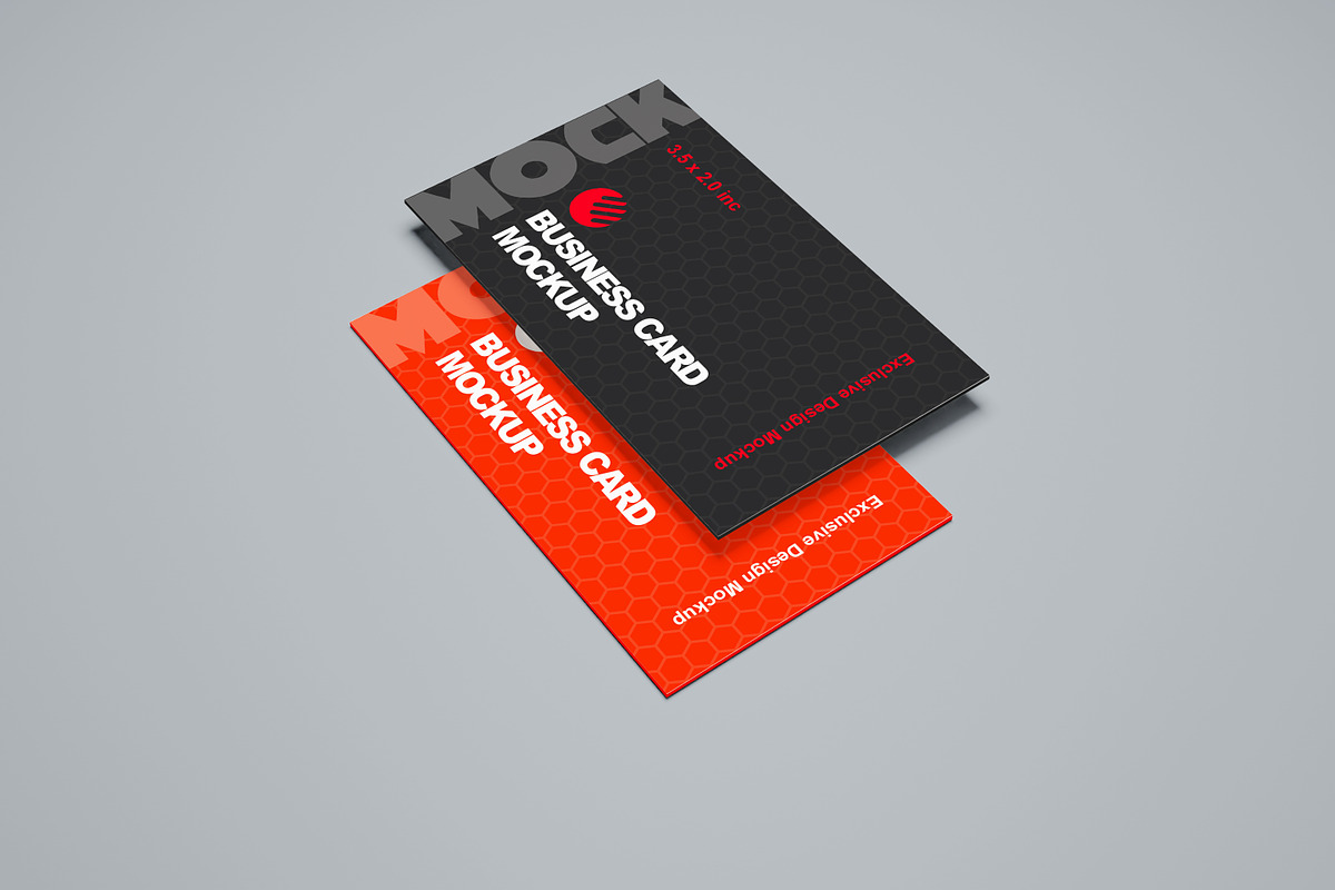 Business Card Mockups, an Advertising Mockup by alimran24 (Photo 4 of 11)