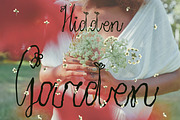 Quiet Wild Whimsical Floral Script, a Script Font by Struvictory.art (Thumbnail 6 of 9)