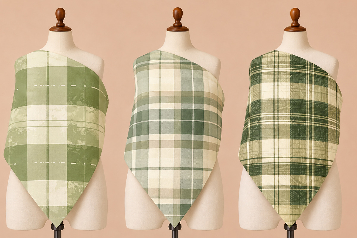 Plaid & Gingham Seamless Patterns, a Pattern Graphic by Canvas Craft (Photo 4 of 9)