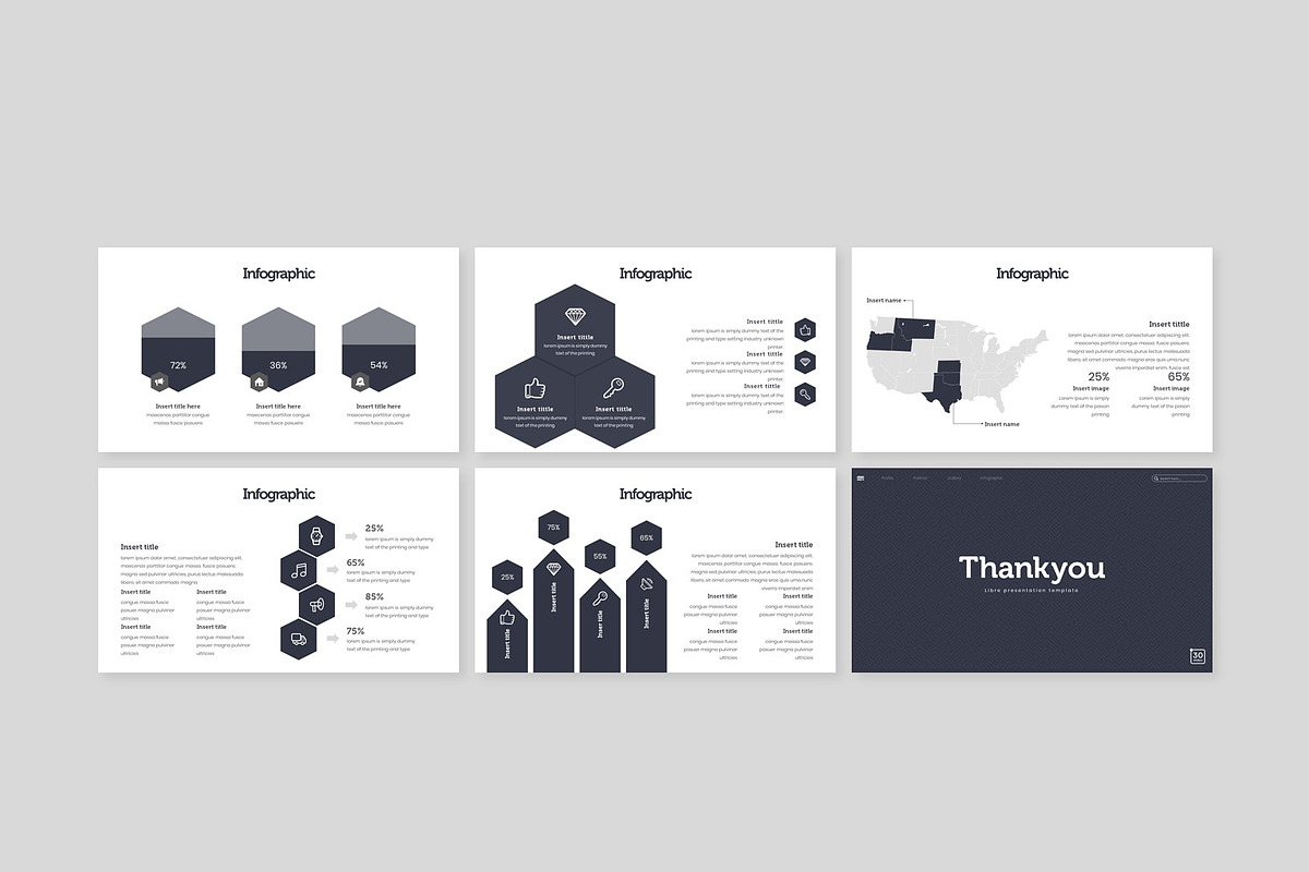 Libre - Powerpoint Template, a Presentation Template by inspirasign