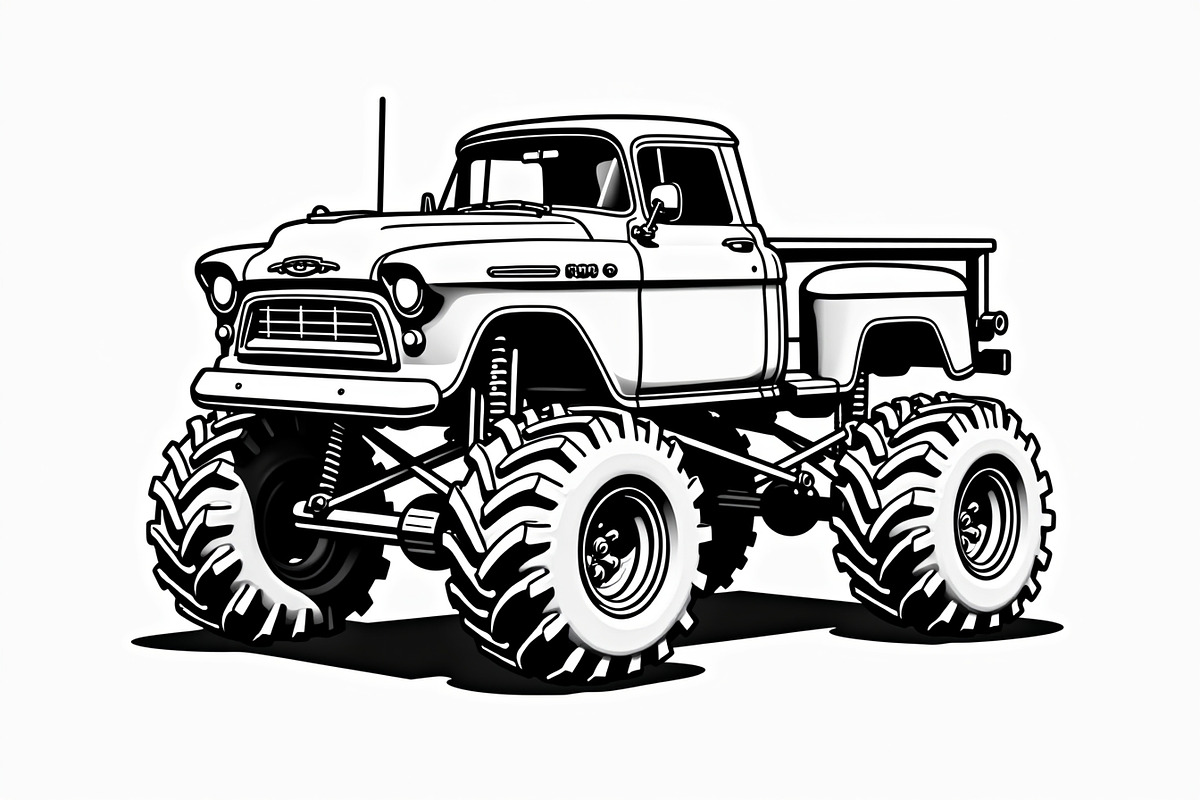 Offroad Truck Silhouette Pack, an Illustration by BIPLOB EXPERT (Photo 2 of 9)
