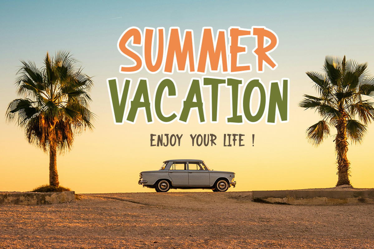 Adventure Awaits - Hand Craft Font, a Sans Serif Font by Bluestype Studio (Photo 5 of 7)