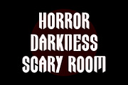 Tsagaru Modern Horror Blackletter, a Blackletter Font by Maulana Creative (Thumbnail 4 of 7)