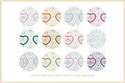 Cottagecore Pattern 8 Romantic Heart, a Pattern Graphic by Euonia Meraki (Thumbnail 3 of 13)