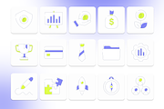 Vertex-Business Icon Pack, a Solid Icon by Premast (Thumbnail 4 of 5)