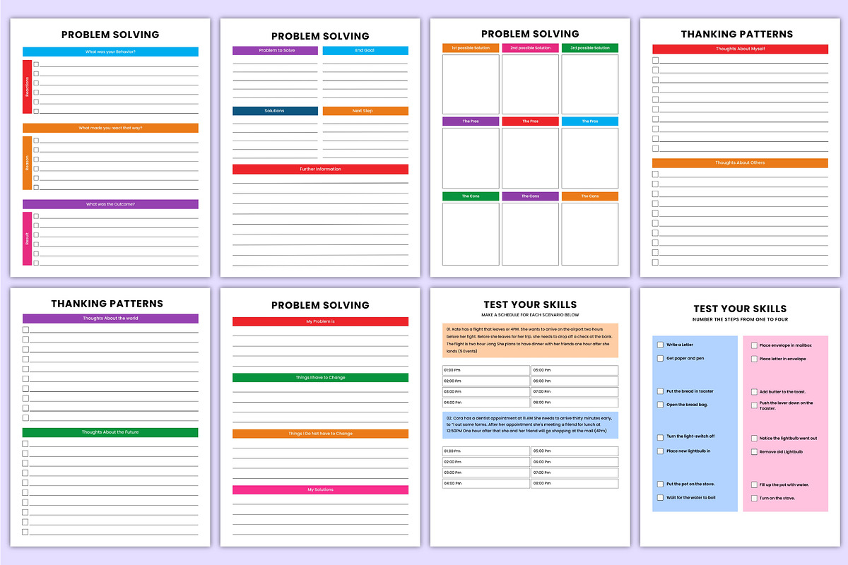 2026 Problem Solving Workbook Canva