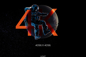 3D Mockup Space Astronaut 15